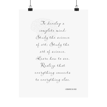 Inspirational Motivational Quote Poster Wall Art 