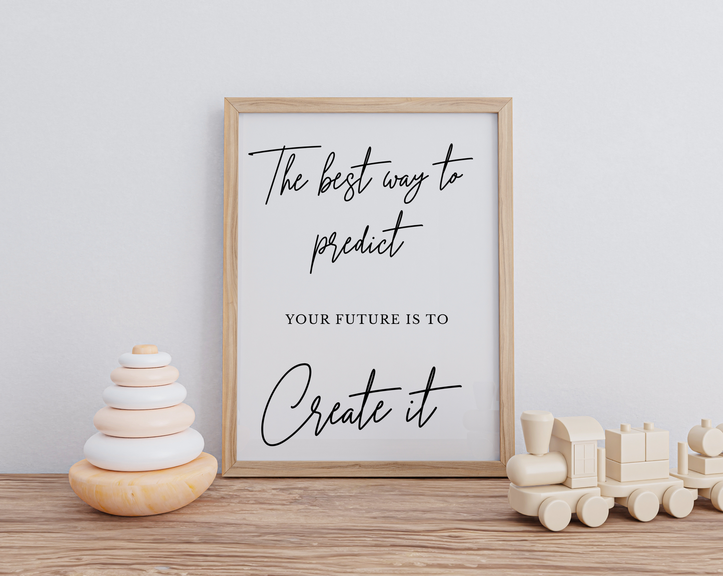 Inspirational Motivational Quote Poster Wall Art 