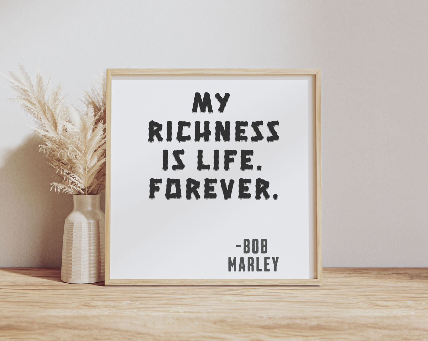 Inspirational Motivational Quote Poster Wall Art 